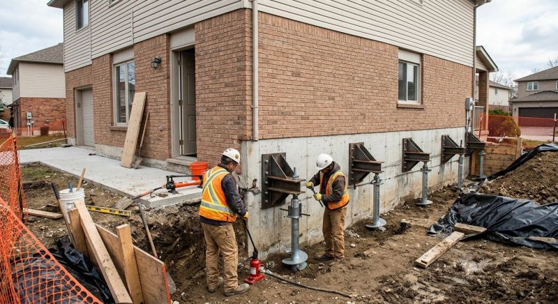 Structural Foundation Repair in Wrentham, MA